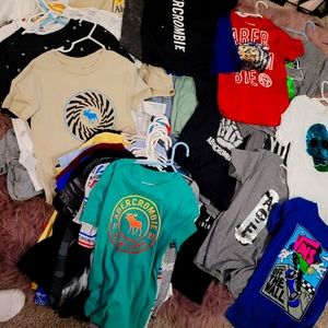 70 Abercrombie boys t-shirts 1 vans t shirt size 5/6
